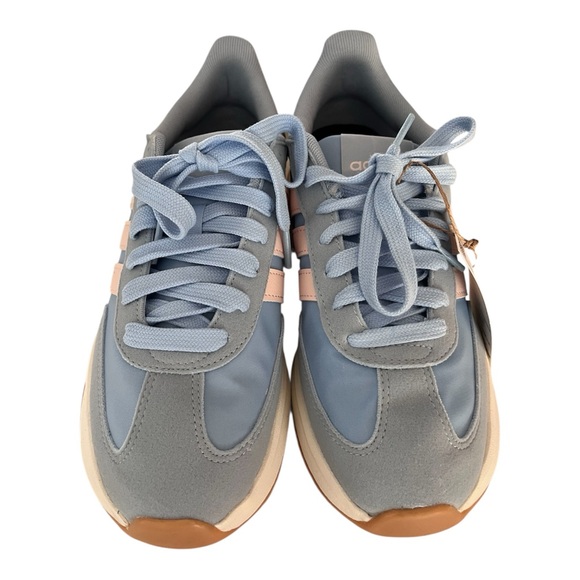 Adidas Run 70s 2.0 Light Blue and Pale Peach Sneakers size 7 - Picture 2 of 7